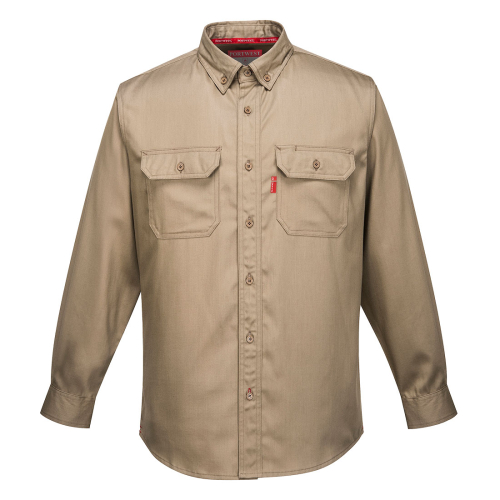 Košulja Bizflame 88/12 FR Khaki L PORTWEST FR89KHRL