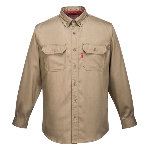 Košulja Bizflame 88/12 FR Khaki M PORTWEST FR89KHRM