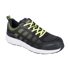 Steelite Tove Trainer S1P Crna/Zelena 46 PORTWEST FT15BGN46