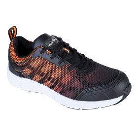 Steelite Tove Trainer S1P Crna/Narančasta 47 PORTWEST FT15BKO47