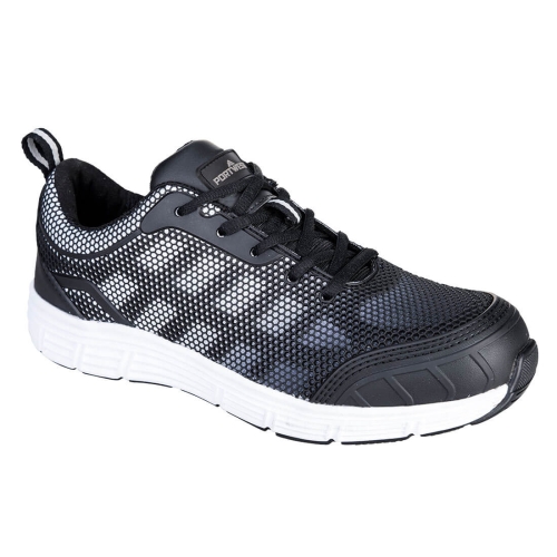 Steelite Tove Trainer S1P Crna/Bijela 41 PORTWEST FT15BKW41