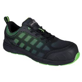Zaštitna cipela Portwest Compositelite Ogwen Low Cut S1P Crna/Zelena 48 PORTWEST FT35BGN48