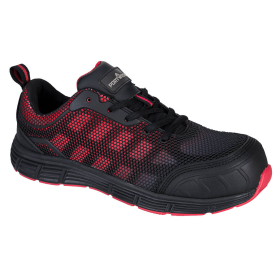 Zaštitna cipela Portwest Compositelite Ogwen Low Cut S1P Crna/Crvena 39 PORTWEST FT35BKD39