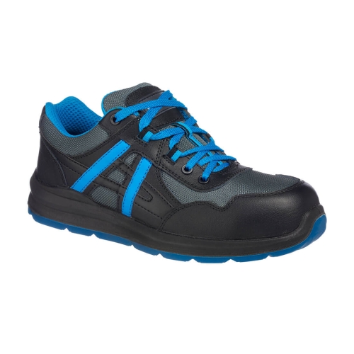 Portwest Compositelite Mersey Trainer S1P Crna/Plava 43 PORTWEST FT60BKB43