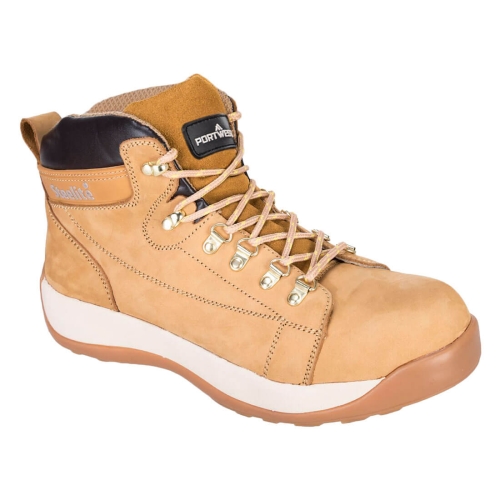Zaštitna cipela Steelite Mid Cut Nubuck Boot SB HRO Boja meda 48 PORTWEST FW31HOR48