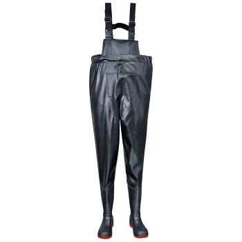 Zaštitne čizme-treger hlače Chest Wader S5 Crna 38 PORTWEST FW74BKR38