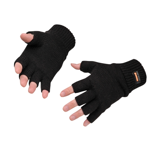 Rukavica Fingerless Knit Insulatex Crna  PORTWEST GL14BKR