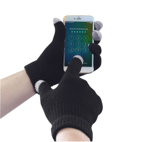 Rukavica Touchscreen Knit Crna L/XL PORTWEST GL16BKRL/XL