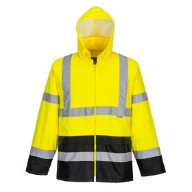 Jakna Hi-Vis Contrast Classic Rain  Žuta/Crna XL PORTWEST H443YBRXL