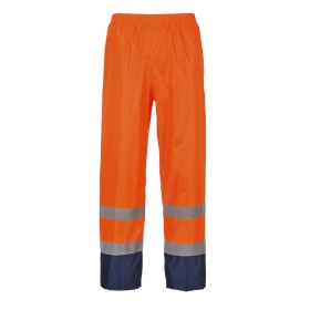 Hlače Hi-Vis Contrast Classic Rain Narančasta/Navy XXXL PORTWEST H444ONRXXXL