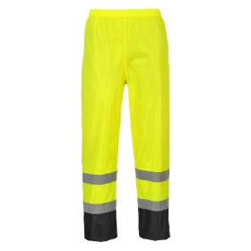 Hlače Hi-Vis Contrast Classic Rain Žuta/Crna XXL PORTWEST H444YBRXXL