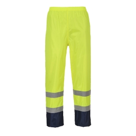 Hlače Hi-Vis Contrast Classic Rain Yellow/Navy XL PORTWEST H444YNRXL
