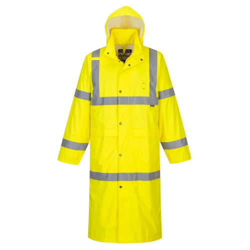 Kabanica Hi-Vis Rain, 122cm Žuta 5XL PORTWEST H445YER5XL