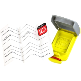 Držač za identifikacijsku karticu Universal Fit  Žuta  PORTWEST ID13YER