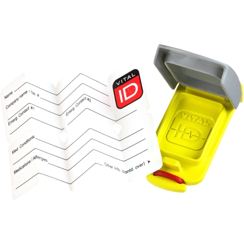 Držač za identifikacijsku karticu Universal Fit  Žuta  PORTWEST ID13YER