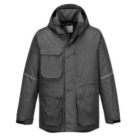 KX3 Jakna Parka Grey Marl L PORTWEST KX360GMRL