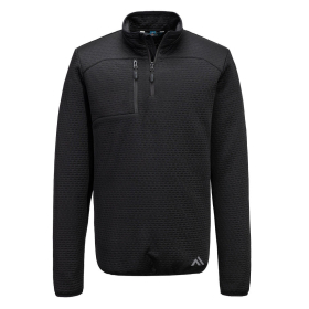KX3 Textured 1/4 Zip Sweatshirt Crna XXL PORTWEST KX376BKRXXL