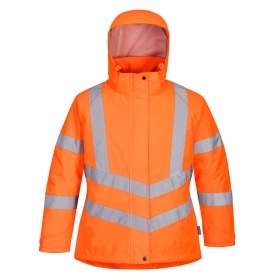Ženska jakna Hi-Vis Winter Narančasta XL PORTWEST LW74ORRXL