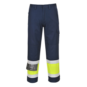 Hlače Hi-Vis Modaflame  Yellow/Navy XXXL PORTWEST MV26YNRXXXL
