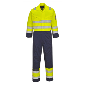 Kombinezon Hi-Vis Modaflame Yellow/Navy Tall M PORTWEST MV28YNTM