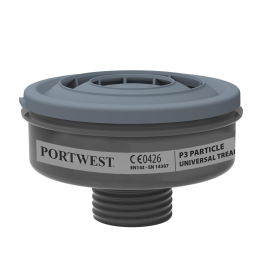 Filter P3 Particle Universal Thread (Pk6) Crna  PORTWEST P946BKR