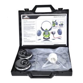 Bayonet Fit Test Adapter Kit Crna  PORTWEST P999BKR