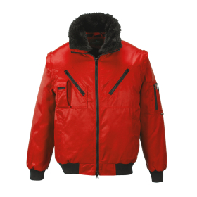 Jakna Pilot Crvena 5XL PORTWEST PJ10RER5XL