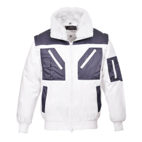 Jakna Two Tone Pilot White L PORTWEST PJ20WHRL