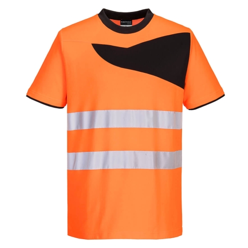 PW2 Majica Hi-Vis Cotton Comfort S/S Narančasta/Crna M PORTWEST PW213OBRM PW2 Majica Hi-Vis Cotton Comfort S/S Narančasta/Crna M PORTWEST PW213OBRM
