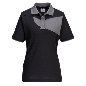 PW2 Ženska polo majica Crna/Zoom Grey M PORTWEST PW219BZRM