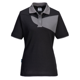 PW2 Ženska polo majica Crna/Zoom Grey S PORTWEST PW219BZRS