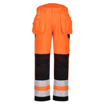 PW2 Hlače Hi-Vis Holster Pocket Narančasta/Crna 34 PORTWEST PW242OBR34