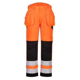 PW2 Hlače Hi-Vis Holster Pocket Narančasta/Crna 46 PORTWEST PW242OBR46