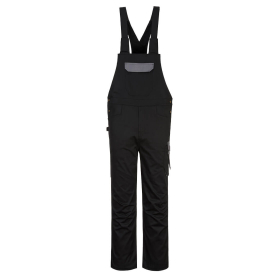 PW2 Hlače s naramenicama Crna/Zoom Grey XXL PORTWEST PW243BZRXXL