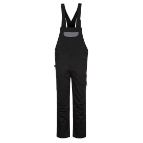 PW2 Hlače s naramenicama Crna/Zoom Grey M PORTWEST PW243BZRM