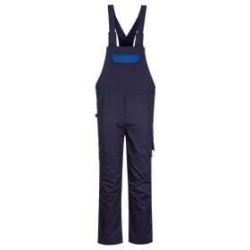 PW2 Hlače s naramenicama Navy/Royal XXL PORTWEST PW243NRRXXL