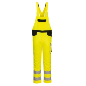 PW2 Hlače s naramenicama Hi-Vis Žuta/Crna XXL PORTWEST PW244YBRXXL