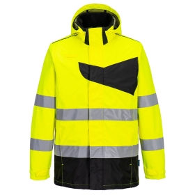 PW2 Jakna Hi-Vis Rain Žuta/Crna XXL PORTWEST PW265YBRXXL