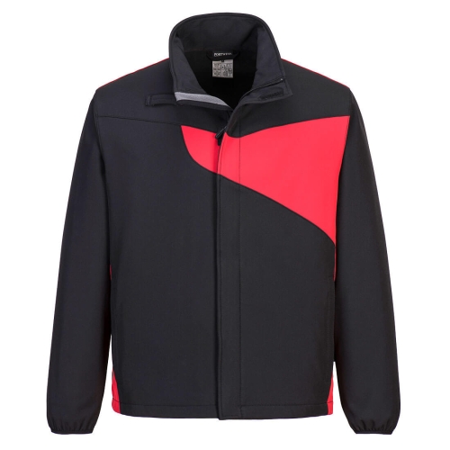 PW2 Jakna Softshell (2L) Crna/Crvena XL PORTWEST PW271BDRXL