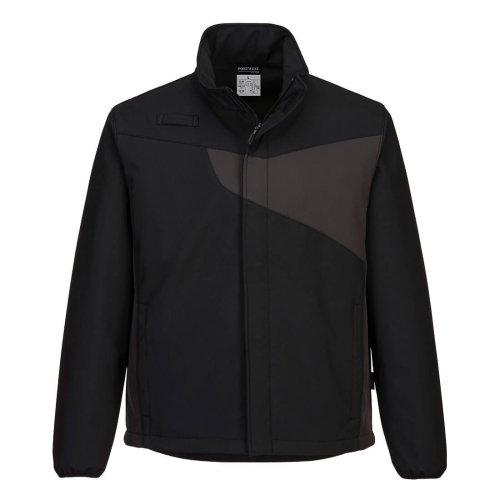 PW2 Jakna Softshell (2L) Crna/Zoom Grey XL PORTWEST PW271BZRXL