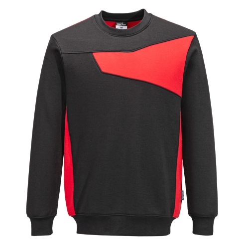 PW2 Majica Crew Neck Crna/Crvena L PORTWEST PW273BDRL