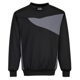 PW2 Majica Crew Neck Crna/Zoom Grey S PORTWEST PW273BZRS