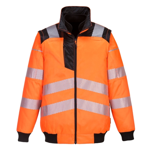 PW3 Jakna Hi-Vis Pilot 3-u-1 Narančasta/Crna XXXL PORTWEST PW302OBRXXXL