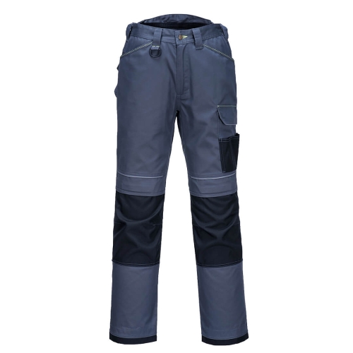 PW3 Hlače Lightweight Stretch Zoom Grey/Black 34 PORTWEST PW304ZBR34