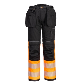 PW3 Hlače Hi-Vis Holster Pocket Class 1 Narančasta/Crna 46 PORTWEST PW307OBR46