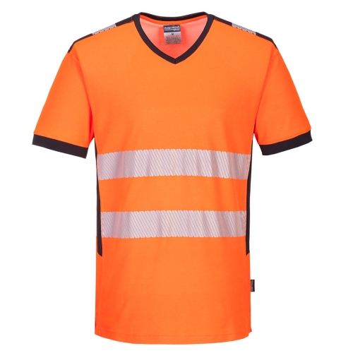 PW3 Majica Hi-Vis V-Neck Mesh Insert S/S Narančasta/Crna XXL PORTWEST PW310OBRXXL PW3 Majica Hi-Vis V-Neck Mesh Insert S/S Narančasta/Crna XXL PORTWEST PW310OBRXXL