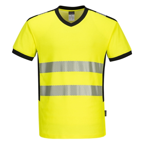 PW3 Majica Hi-Vis V-Neck Mesh Insert S/S Žuta/Crna XXL PORTWEST PW310YBRXXL PW3 Majica Hi-Vis V-Neck Mesh Insert S/S Žuta/Crna XXL PORTWEST PW310YBRXXL
