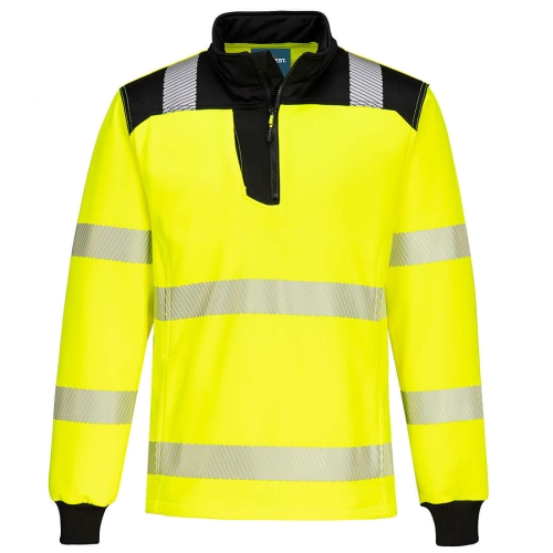 PW3 Majica Hi-Vis 1/4 Zip Žuta/Crna XXL PORTWEST PW326YBRXXL PW3 Majica Hi-Vis 1/4 Zip Žuta/Crna XXL PORTWEST PW326YBRXXL