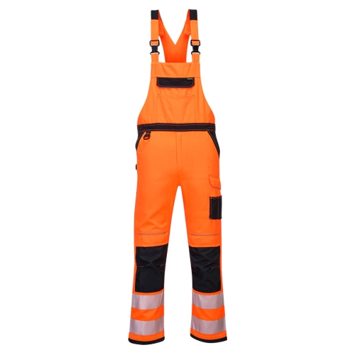 PW3 Hlače s naramenicama Hi-Vis Narančasta/Crna M PORTWEST PW344OBRM PW3 Hlače s naramenicama Hi-Vis Narančasta/Crna M PORTWEST PW344OBRM