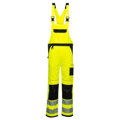 PW3 Hlače s naramenicama Hi-Vis Žuta/Crna S PORTWEST PW344YBRS PW3 Hlače s naramenicama Hi-Vis Žuta/Crna S PORTWEST PW344YBRS